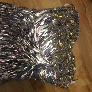 Sherri Hill short sequin formal/prom dress